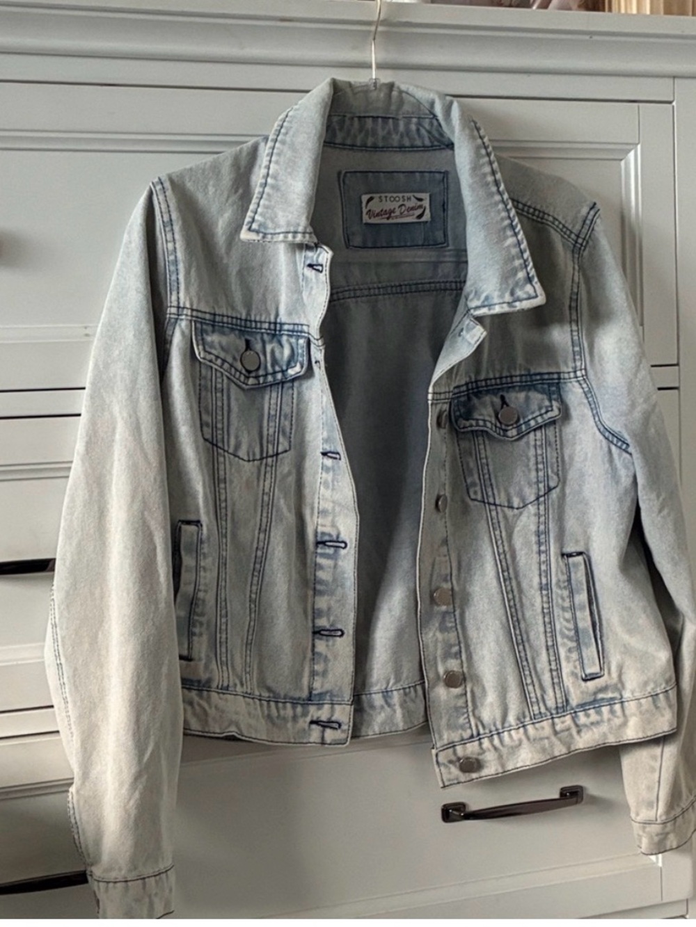 Stoosh Light Blue Vintage Denim Jacket